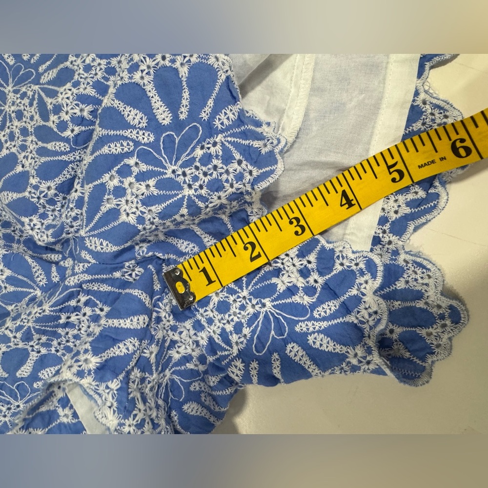 Riviera Shorts in Floral Eyelet
Loft Blue   Women's Shorts Sz 4 EUC 100% Cotton - Picture 8 of 14